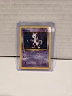 Mewtwo Holo Rare [Shadowless] 10/102 Base Set 1999 Vintage Pokemon Card MP