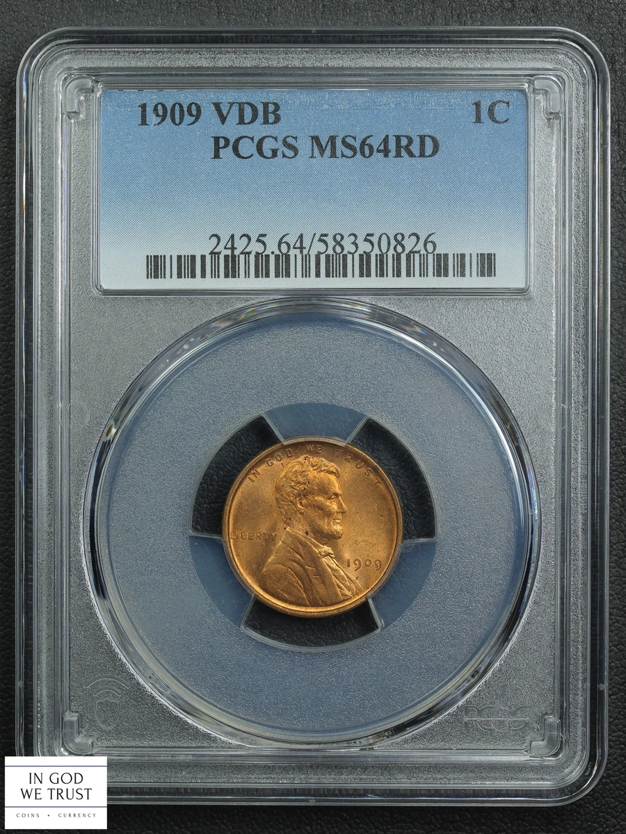 1909 Vdb Penny Pcgs for sale | eBay