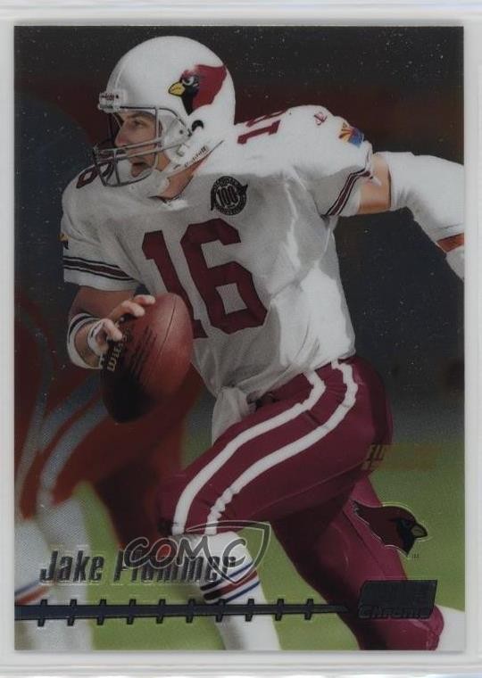 1999 Topps Stadium Club Chrome First Day Issue 61/100 Jake Plummer #8 3c7