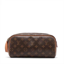 Louis Vuitton Monogram Dopp kit M44494 Brown There was an RFID response