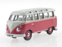 Vw T1 Samba Bus Wachs Rot Dach Beige Modelauto 76VWS001 Oxford 1:76