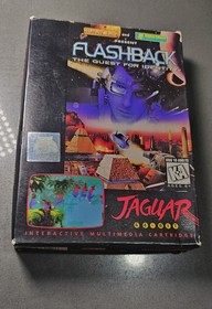 FLASHBACK: THE QUEST FOR IDENTITY [1994 Atari Jaguar - CIB]