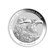 New 2026 Australia Wedge-tailed Eagle 1 Oz .9999 Silver Bullion Coin