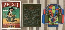 Phish Official Fall Tour 2021 Vinyl Heavy Duty Stickers SET OF 3
