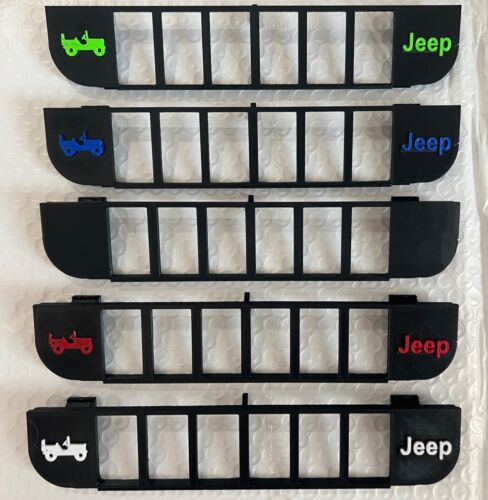 Jeep Wrangler JL Gladiator JT trim rocker ARB light Switch USB plate panel - Bild 2 von 13