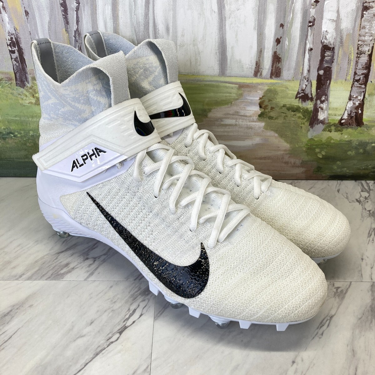 Nike Alpha Menace Elite 2 D P White CI1530-100 Men's Size