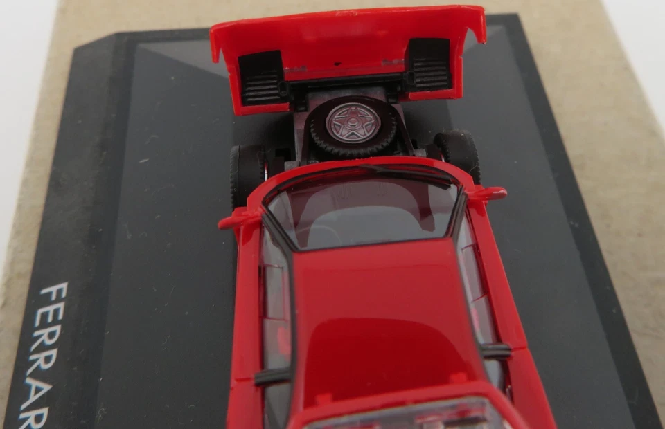 a rare HERPA PRIVATE COLLECTION HO 1/87 FERRARI F40 rouge + ouvrants #25010 BOX - Photo 3/4