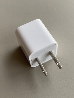 Genuine Apple 5W USB Power Adapter (USA model, 2-prong – model