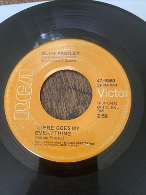 ELVIS PRESLEY: i really don't want to know / there goes my everything RCA 7''