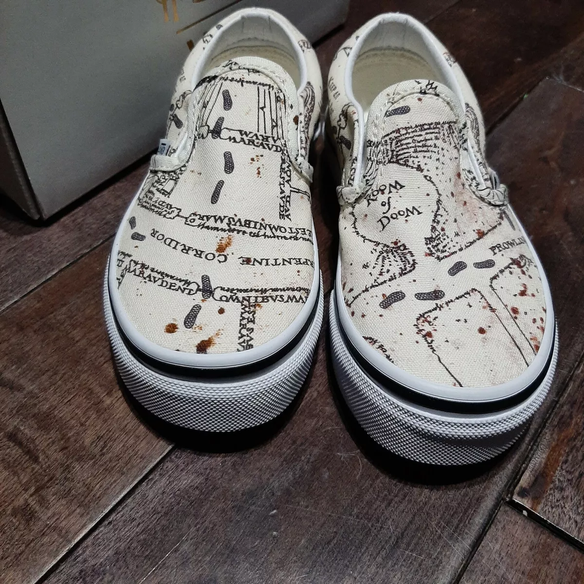 Vans Slip-On Harry Potter Marauders Map Men's - Sneakers - US