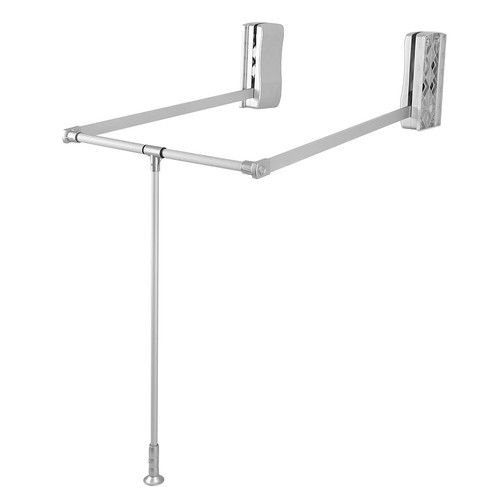 Lift Pull Down Wardrobe Hanging Rail Clothes Hanger Storage Space 10KG 83~125cm - Picture 9 of 12