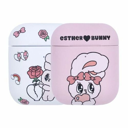 Esther Bunny Airpod Hard Case Cover Estherbunny Estherlovesyou Protective Cover - Picture 1 of 13