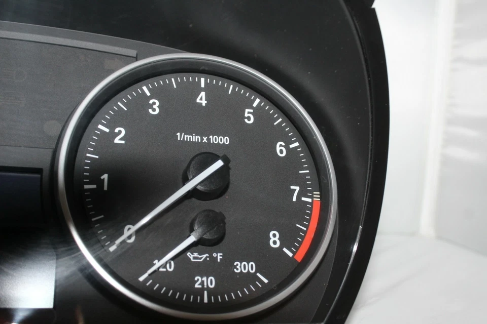 Cuadro de instrumentos velocímetro medidores 07-2015 BMW 328i 335i X1 167.997 millas Foto 3 de 4