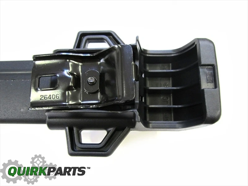 09-18 KIT PORTAEQUIPAJES DE TECHO DODGE JOURNEY CON RIELES TRANSVERSALES AJUSTABLES OEM NUEVO MOPAR Foto 4 de 4