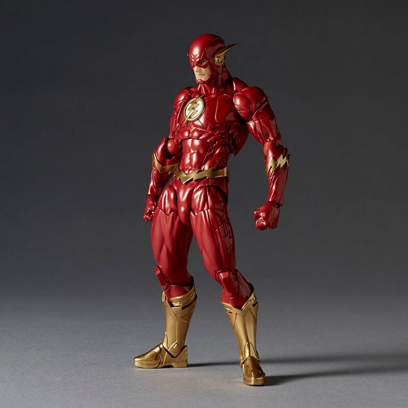 Kaiyodo Revoltech Amazing Yamaguchi Flash Barry Allen Figure w