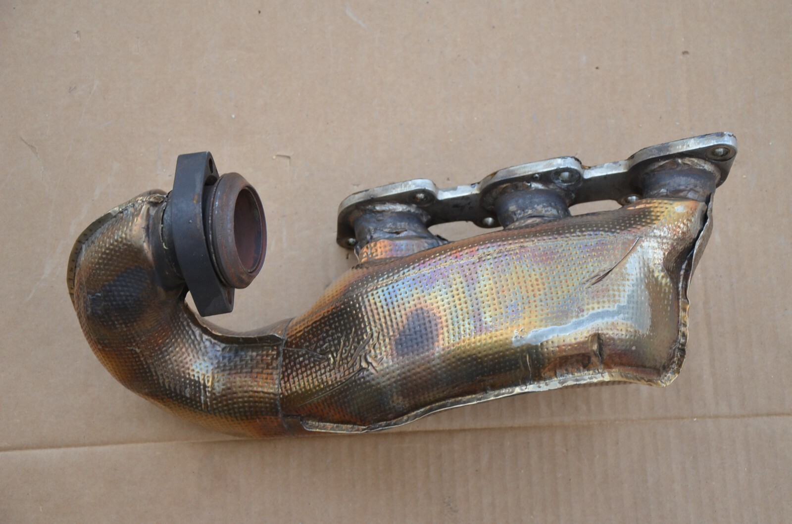 95-01 LAMBORGHINI DIABLO RIGHT REAR INSULATED EXHAUST MANIFOLD 004435457CB N2