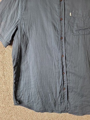 Katin Hemd Herren XL Blau Kurzarm Knopfleiste - Bild 8 von 15