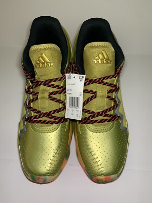 Men Adidas Issue #2 Gummy Bears Gold Donovan Mitchell