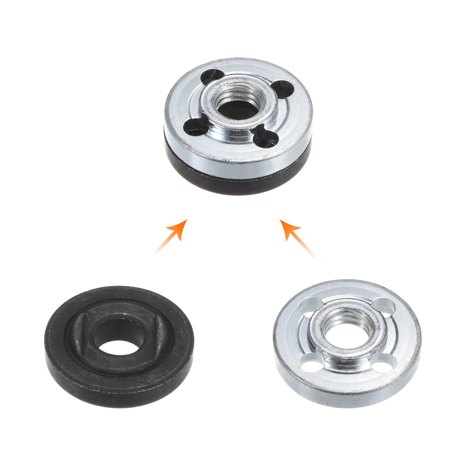 Motor Shaft Coupler Sleeve Kit M10 6mm Saw Blade Connecting with Wrench