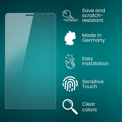 atFoliX 3x Screen Protector for HP Elite x3 Protective Film clear&flexible - 第 3/8 張圖片