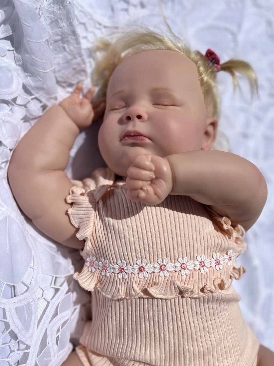 Bountiful Baby Sleeping “Joseph” 3-MONTH-Old Reborn Dolls Lifelike