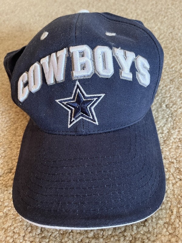 RARE Dallas Cowboys Hat NFL Football 1990s Officially Licensed Star Blue Cap