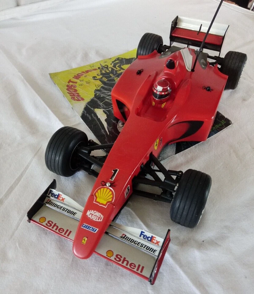 Tamiya 1/10 RC FERRARI F2001 F201 Telaio 4WD F1 M. Schumacher leggi descrizione - Immagine 2 di 4