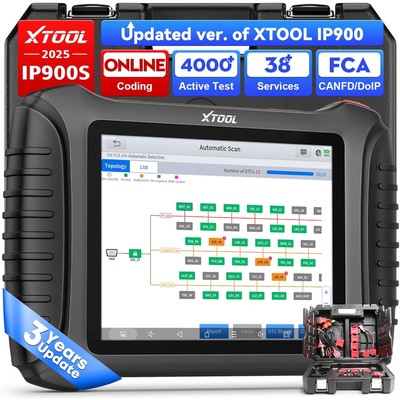 XTOOL IP900S KFZ OBD2 Diagnosegerät Scanner Alle System ECU Coding Topology MAP