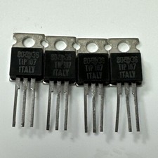  4 PER LOT TIP 107 TRANSISTOR PNP POWER DARLINGTON TRANSISTOR TO-220 OEM