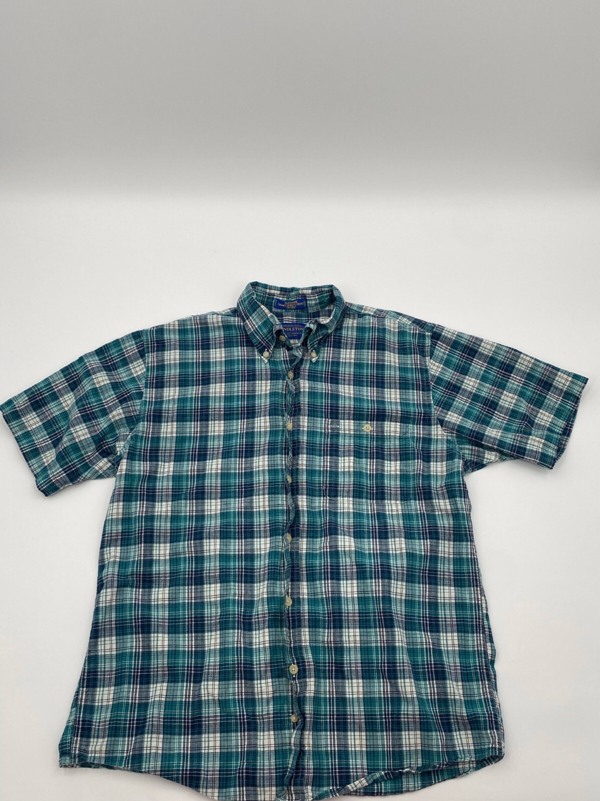Pendleton Button-Up Shirt Men Large Oceanside Gre… - image 1