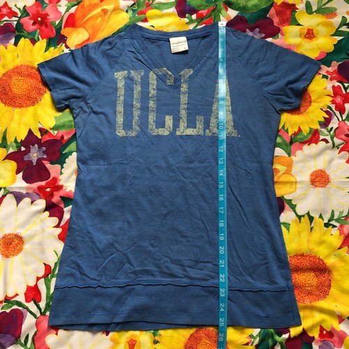 Women’s Camp David Blue UCLA V-Neck T-Shirt L - Picture 7 of 8