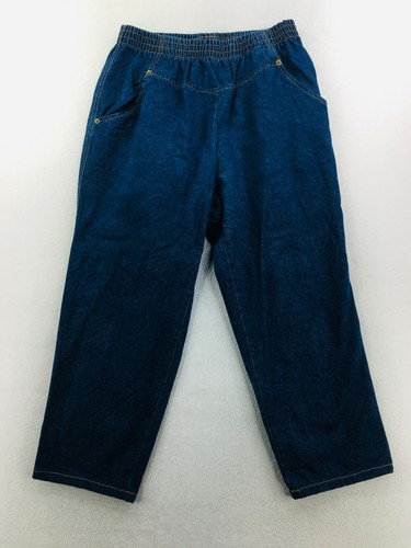 Haband Petite Denim Jeans Womens Size 