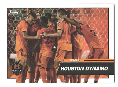 2023 Topps Flagship MLS Soccer Teams Houston Dynamo