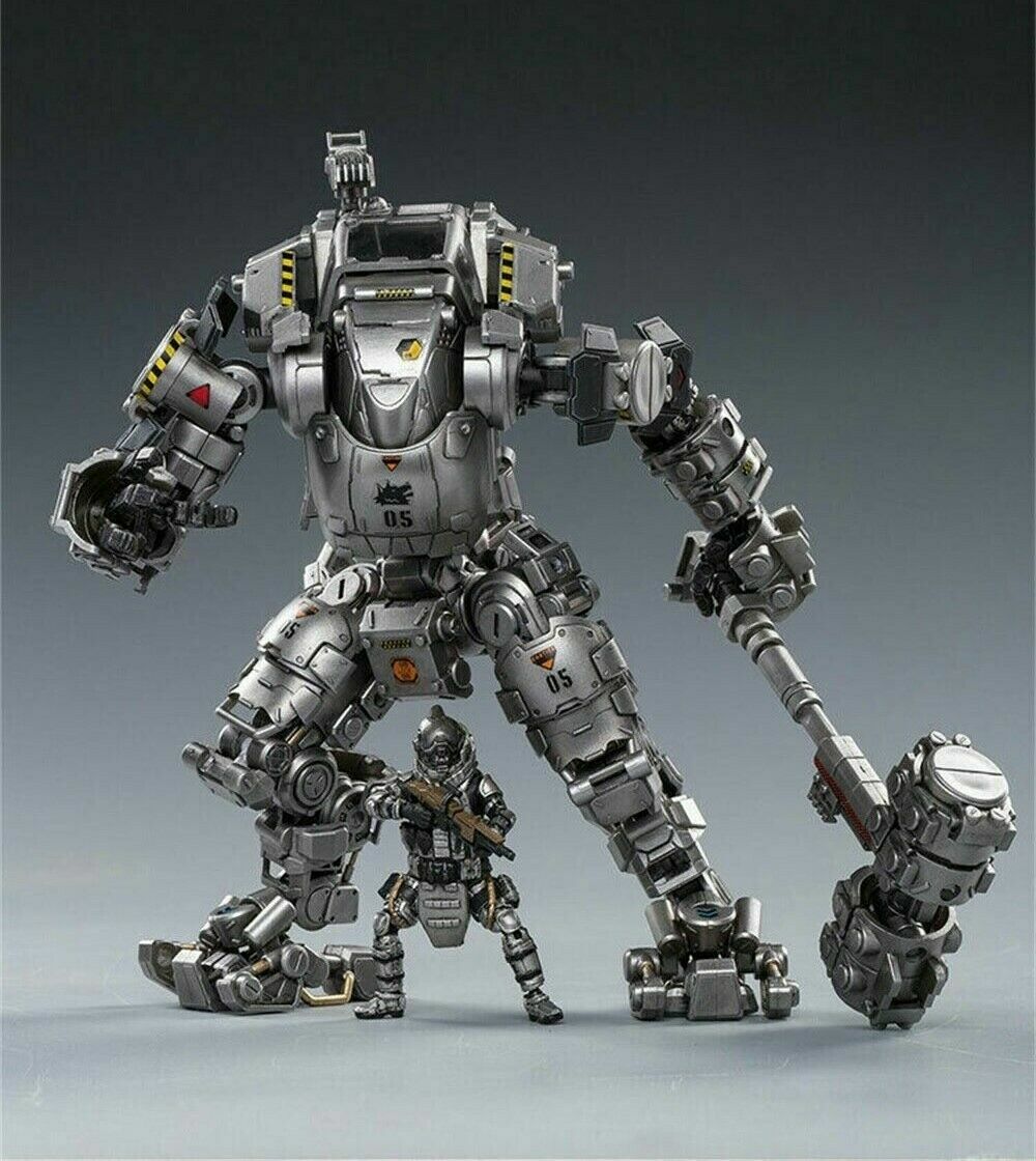 Steel Bone Robot Heavy Titanfall Mech & Driver Action Figure