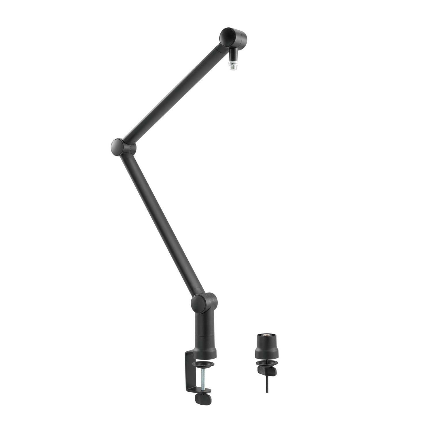 Porte-micro Maclean MC-898 pivotant à 360° pour micro suspendu de studio
