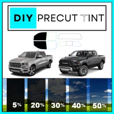 DIY PreCut Window Tint Kit Fits ANY Dodge RAM 00-25 ANY Shades FRONT TWO DOORS