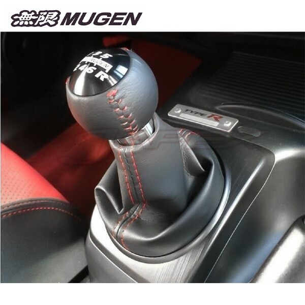 MUGEN Leather Shift Knob for HONDA UNIVERSAL Black 54102