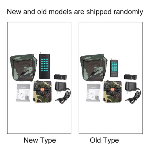 (US)Camouflage Remote Control Outdoor Hunting Decoy Bird Caller Sound Speak ZO - Picture 10 of 14