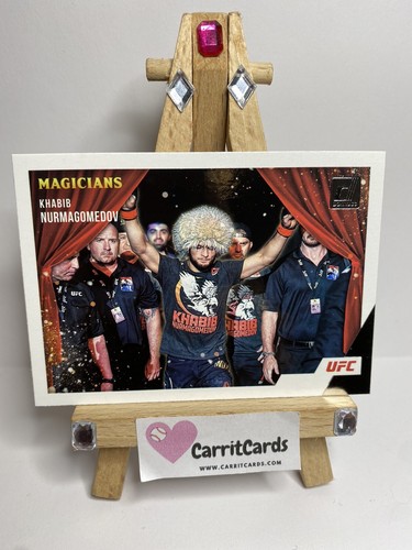 KHABIB NURMAGOMEDOV 2022 Panini Donruss UFC Magicians #2 SP - Imagen 3 de 6