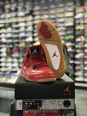 Air Jordan 4 Retro NRG Singles Day Size 14.5 Fire Red AV3914-600 2018 Nike Air Jordan 4 IV Retro Singles Day Red Gum Men main image 2