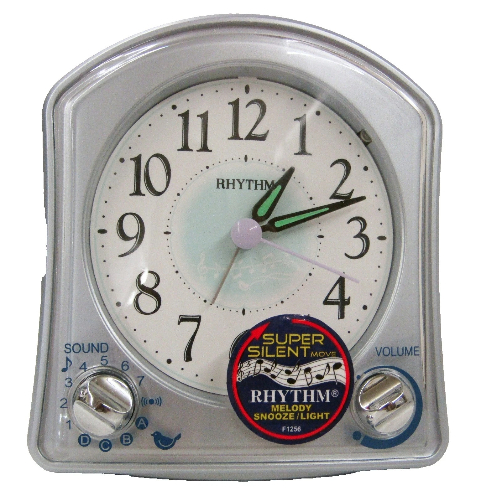 Relojes despertadores de contemporánea de Plástico de Aves y Radio Reloj