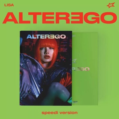 BLACKPINK LISA [ALTER EGO] Album PHOTO BOOK Ver./CD-R+Book+3