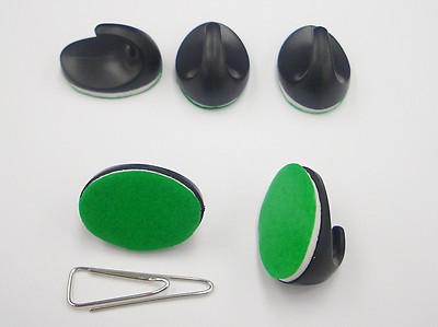 Viel 5 Jabra / Gn Netcom Headset Aufhänger Zubehör Neu 0492-139