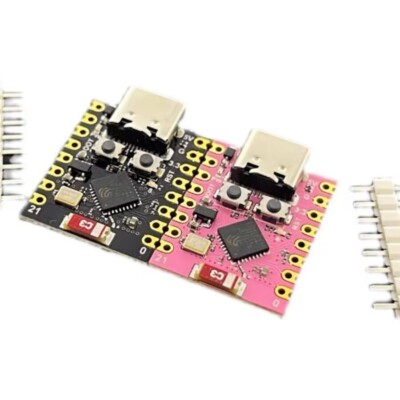 0.88'' ESP32-C3 Mini WiFi Bluetooth Development Board 32-bit RISC-V UART I2C SPI