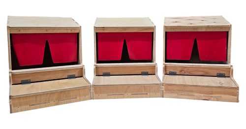 Rollaway Chicken Nesting Box: Easy Clean, Ideal for Coop & Hutch / Poultry - Picture 4 of 16