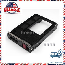 2.5" to 3.5" HYBRID Tray Caddy Adapter For HP ProLiant ML350 ML110 G10 Gen10
