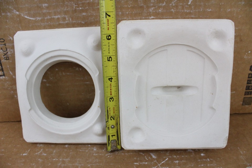 Ceramic Slip Mold 2 Piece Butter Tub Top Box Round Lid Cast Casting eBay
