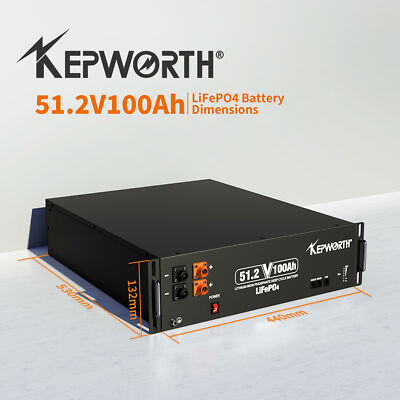 48V 100Ah 5kWh LiFePO4 BMS PV Batteriespeicher Photovoltaik Lithium Akku Solar