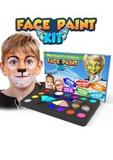 Deire Deluxe Face Paint Kit Palette Washable
