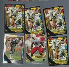 6  dALLAS COWBOYS 1991 1992 WILD CARD STRIPE 100 20 DARRIN SMITH RC ALVIN HARPER